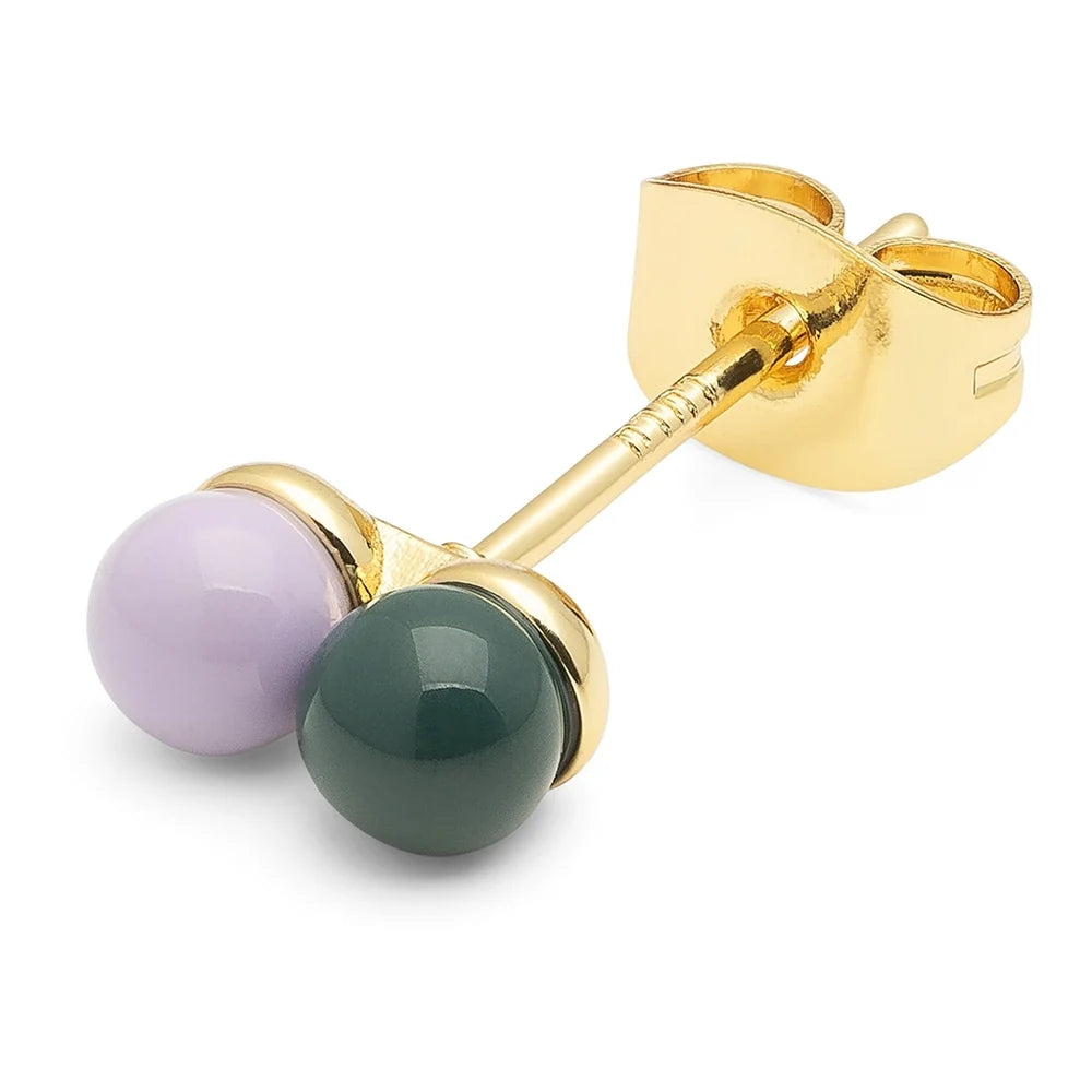 Ohrring | Double Color Ball
