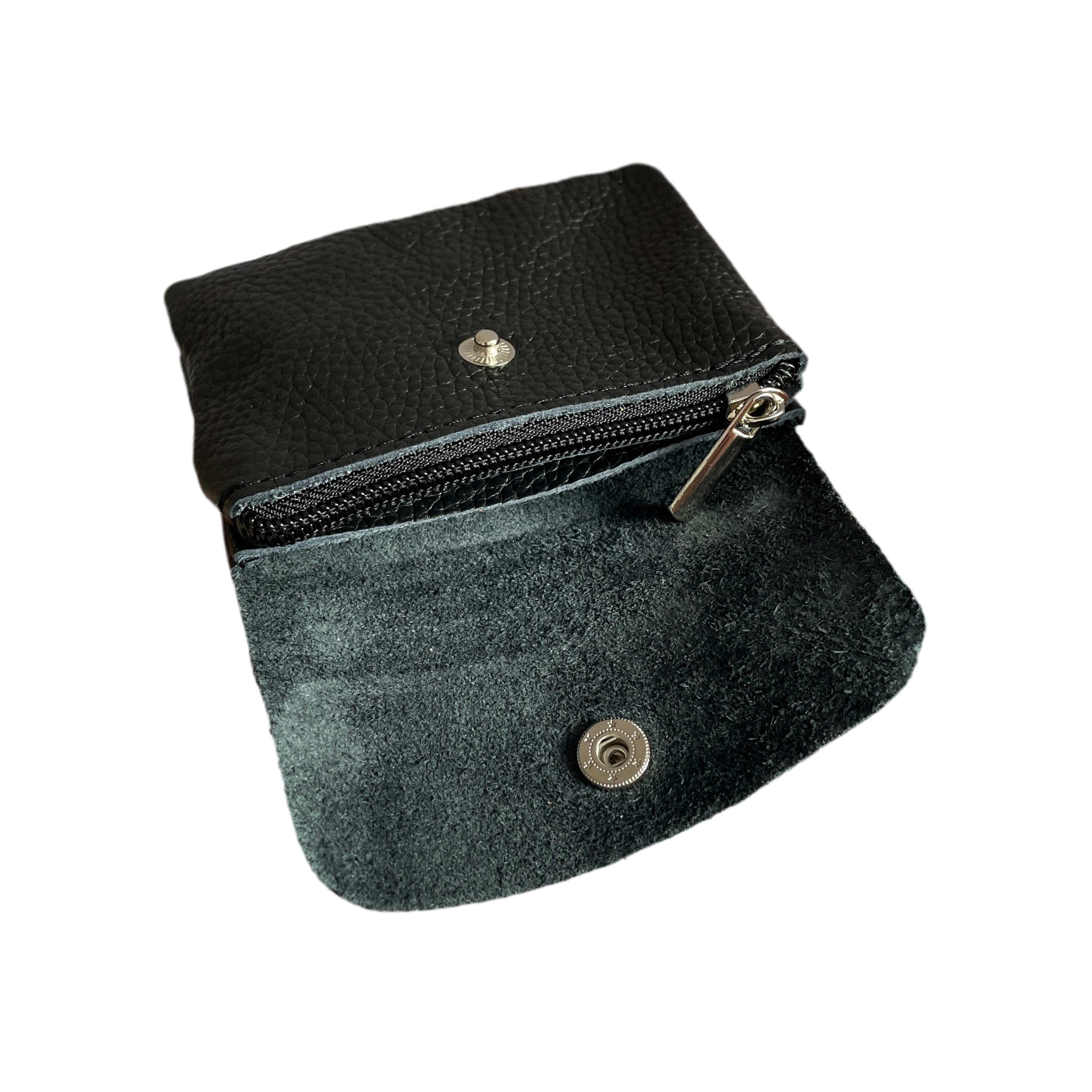 Geldbeutel klein | Leder | schwarz