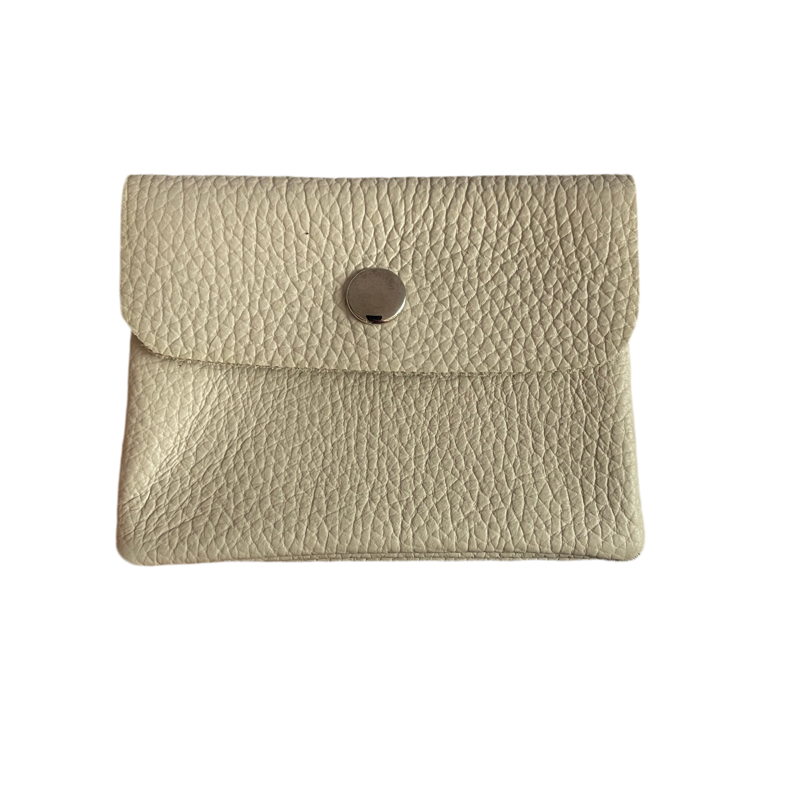 Geldbeutel klein | Leder | beige