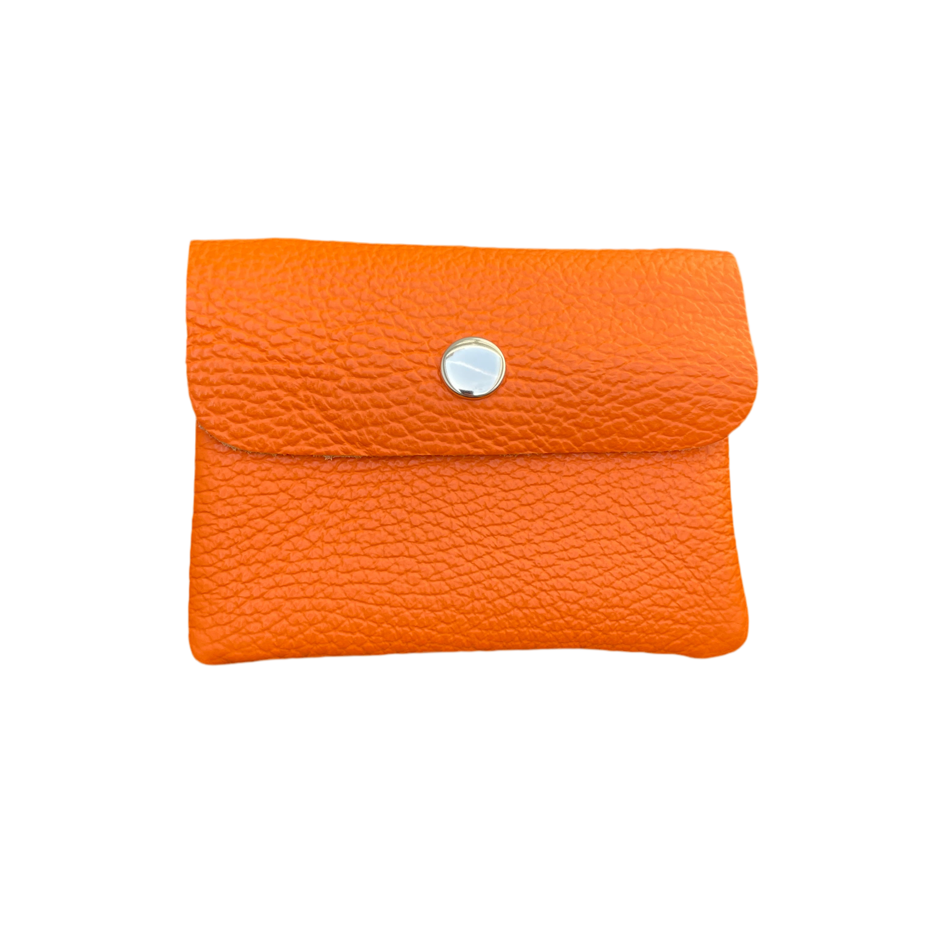 Geldbeutel klein | Leder | orange