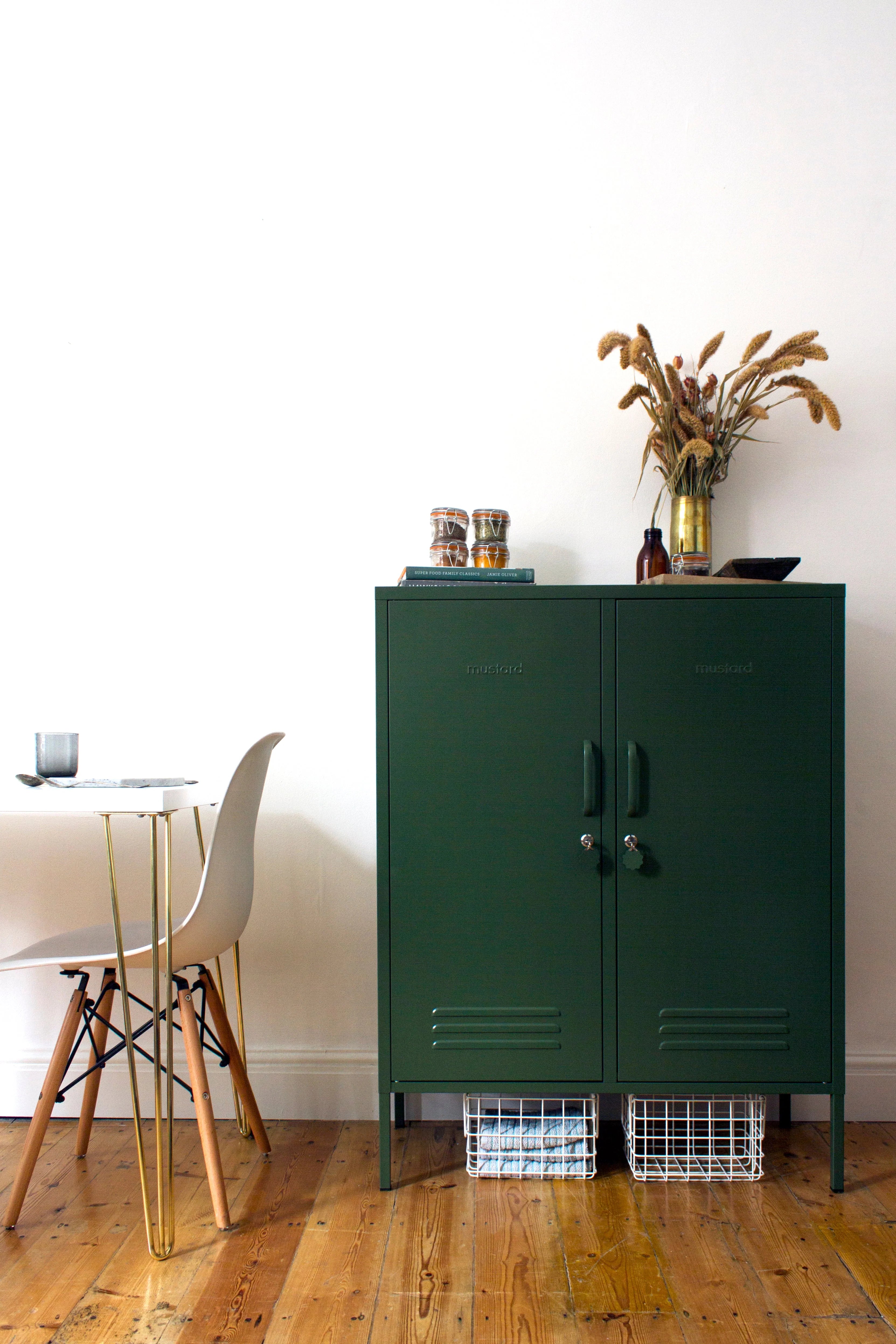 Metallspind | THE MIDI | olive