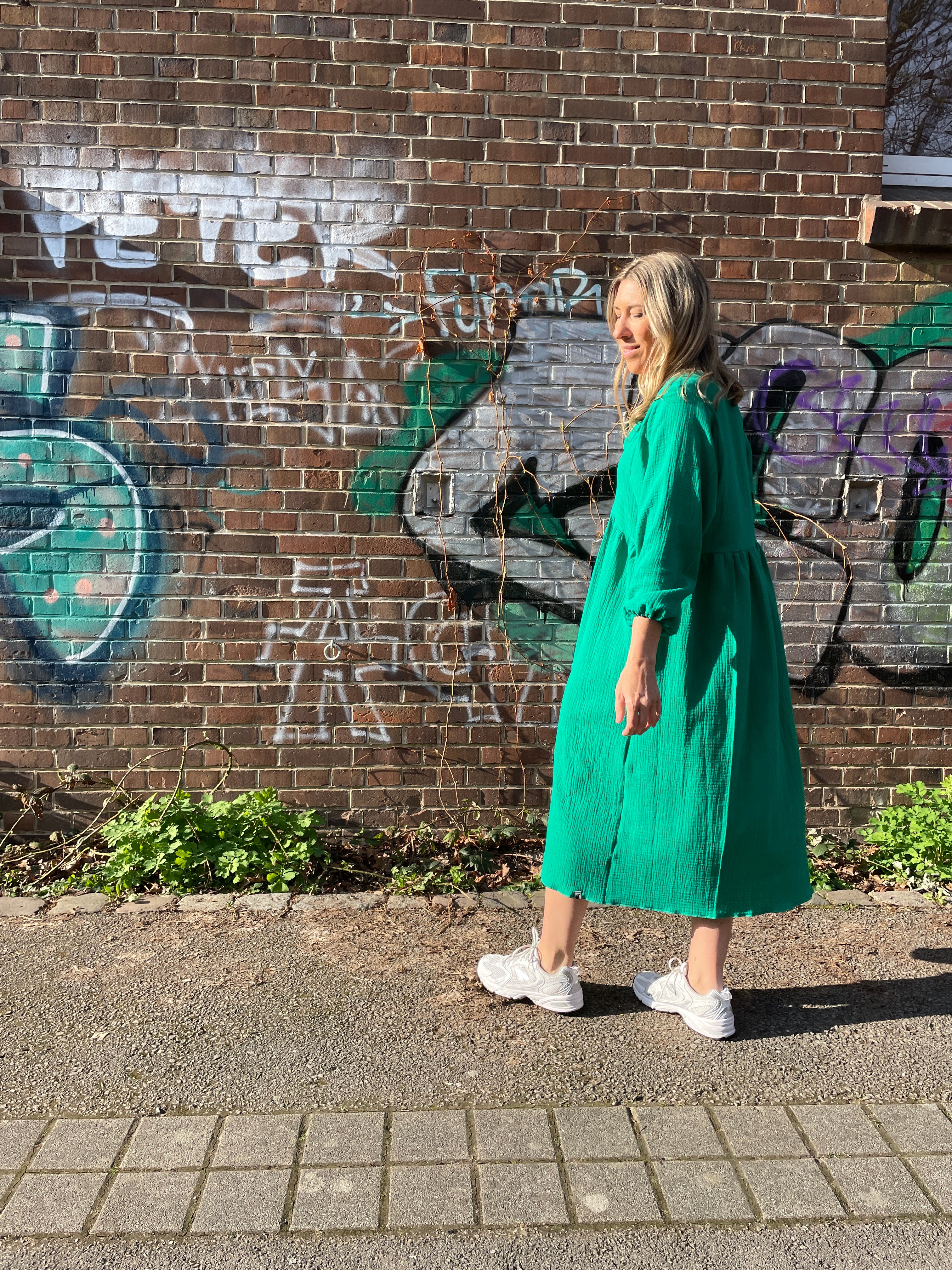 Damen Oversize Kleid
