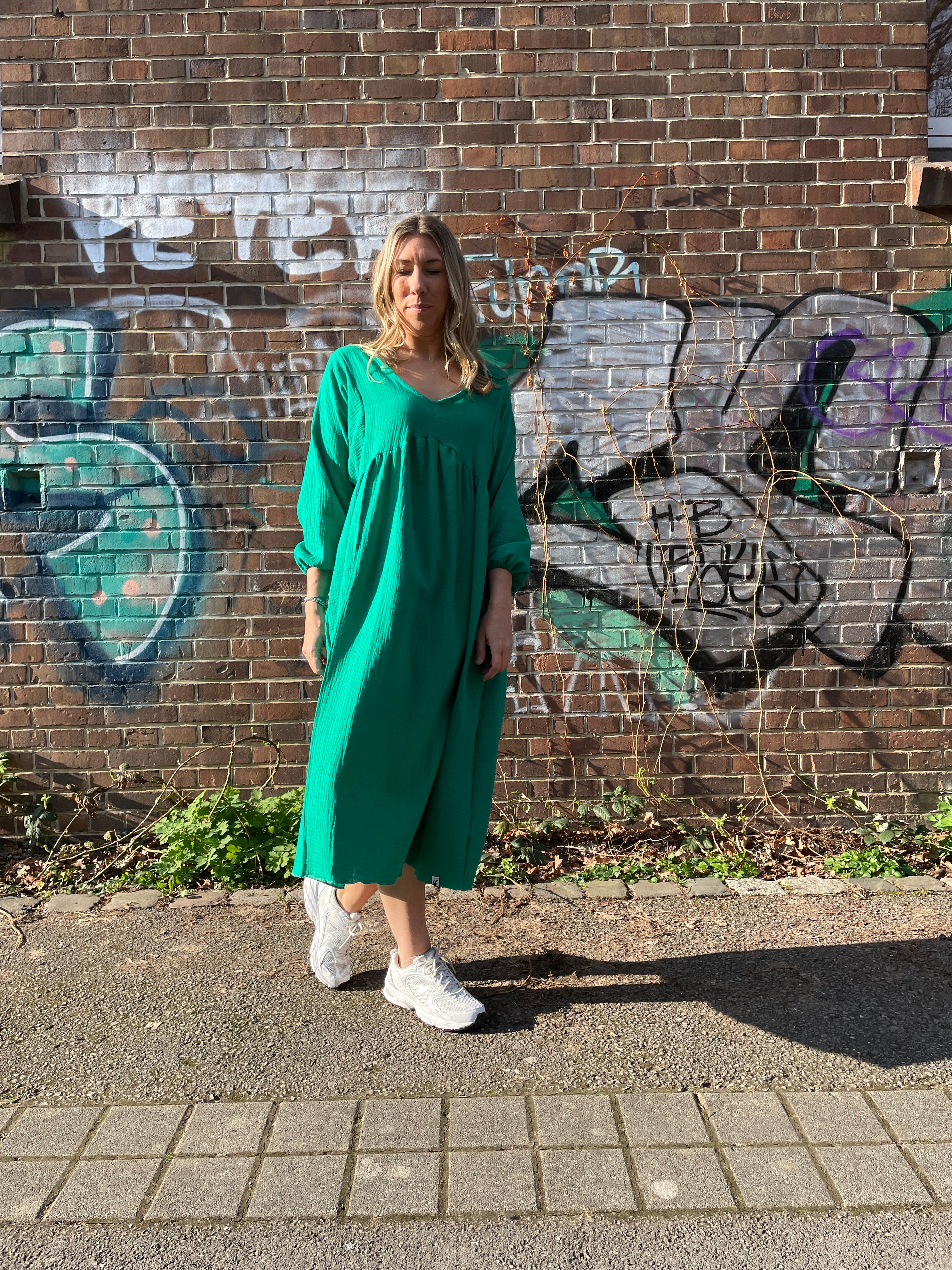 Damen Oversize Kleid