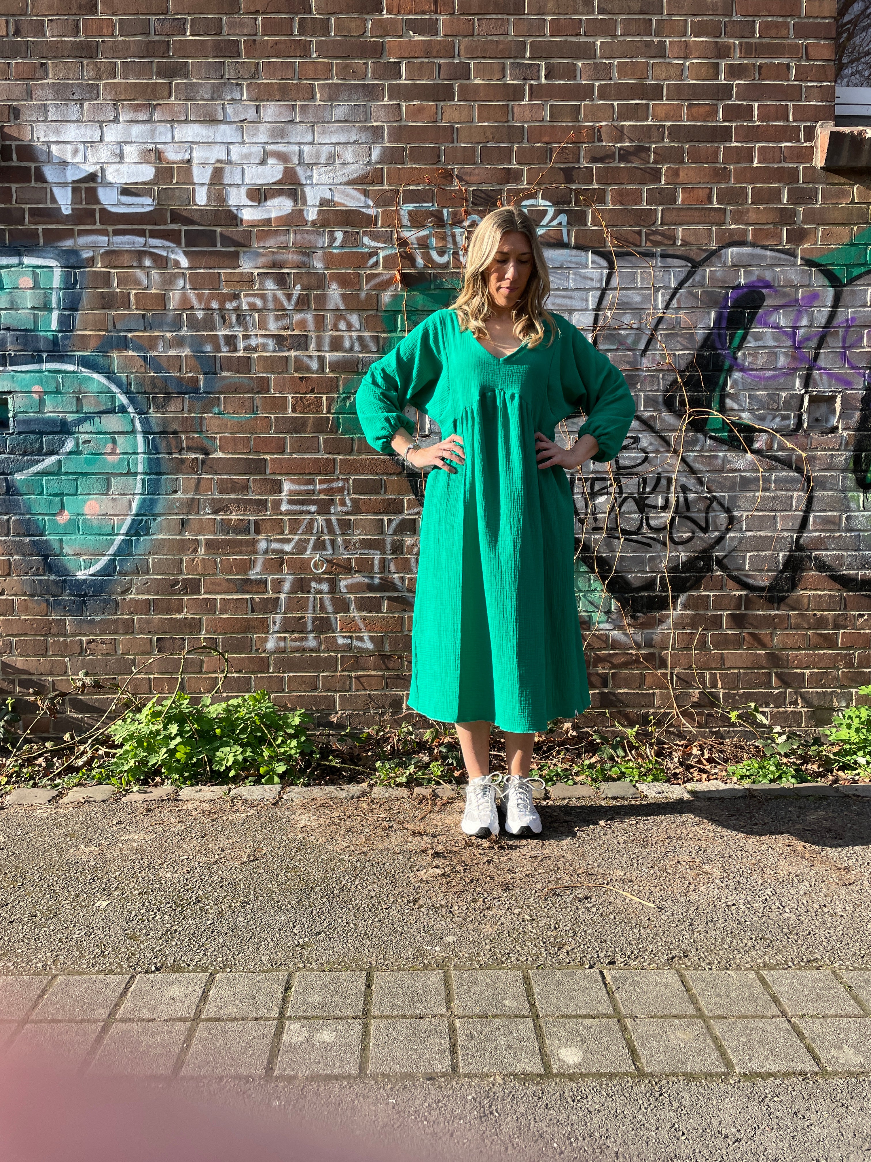 Damen Oversize Kleid