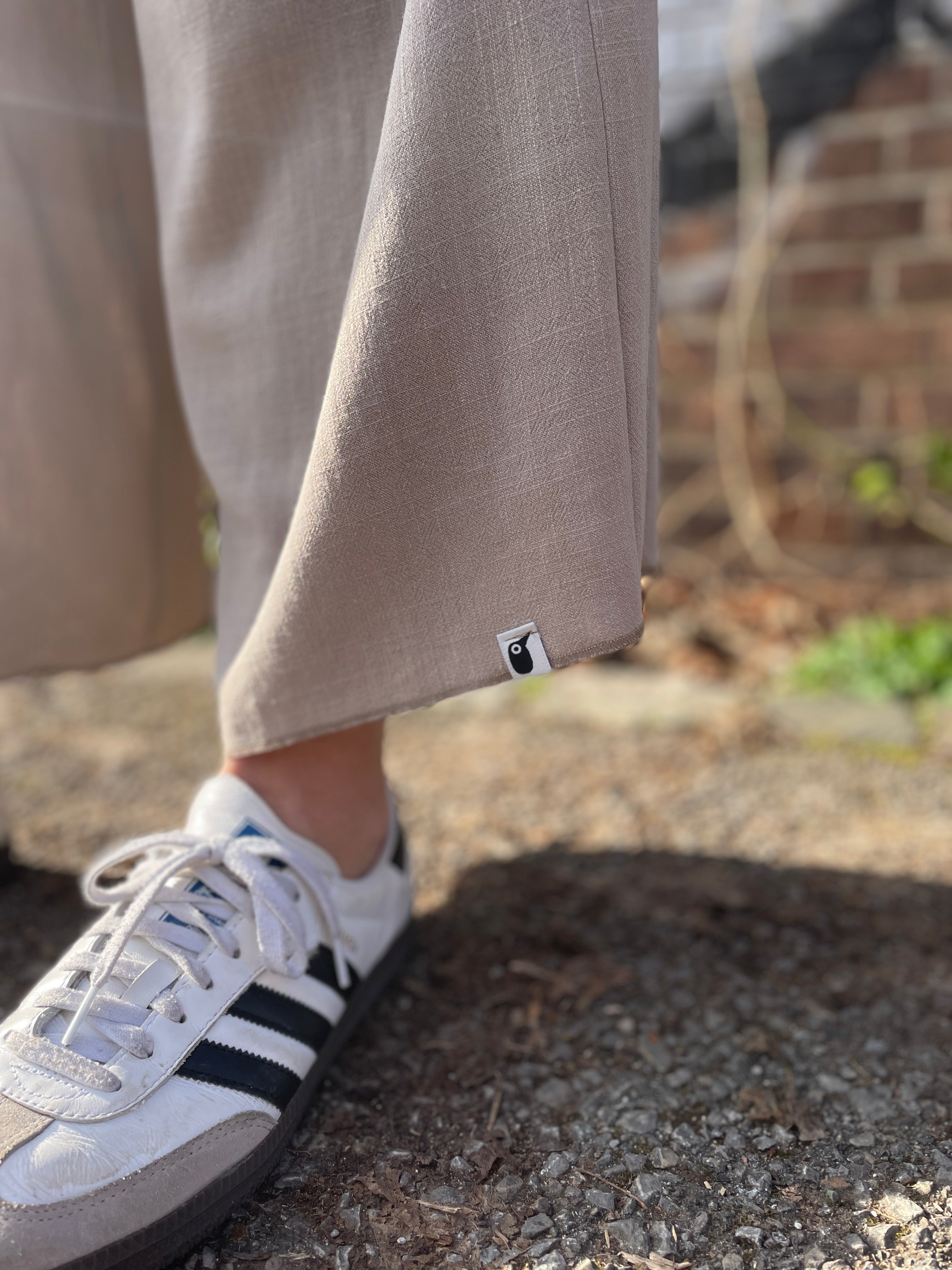 Damen-Hose | Culotte beige