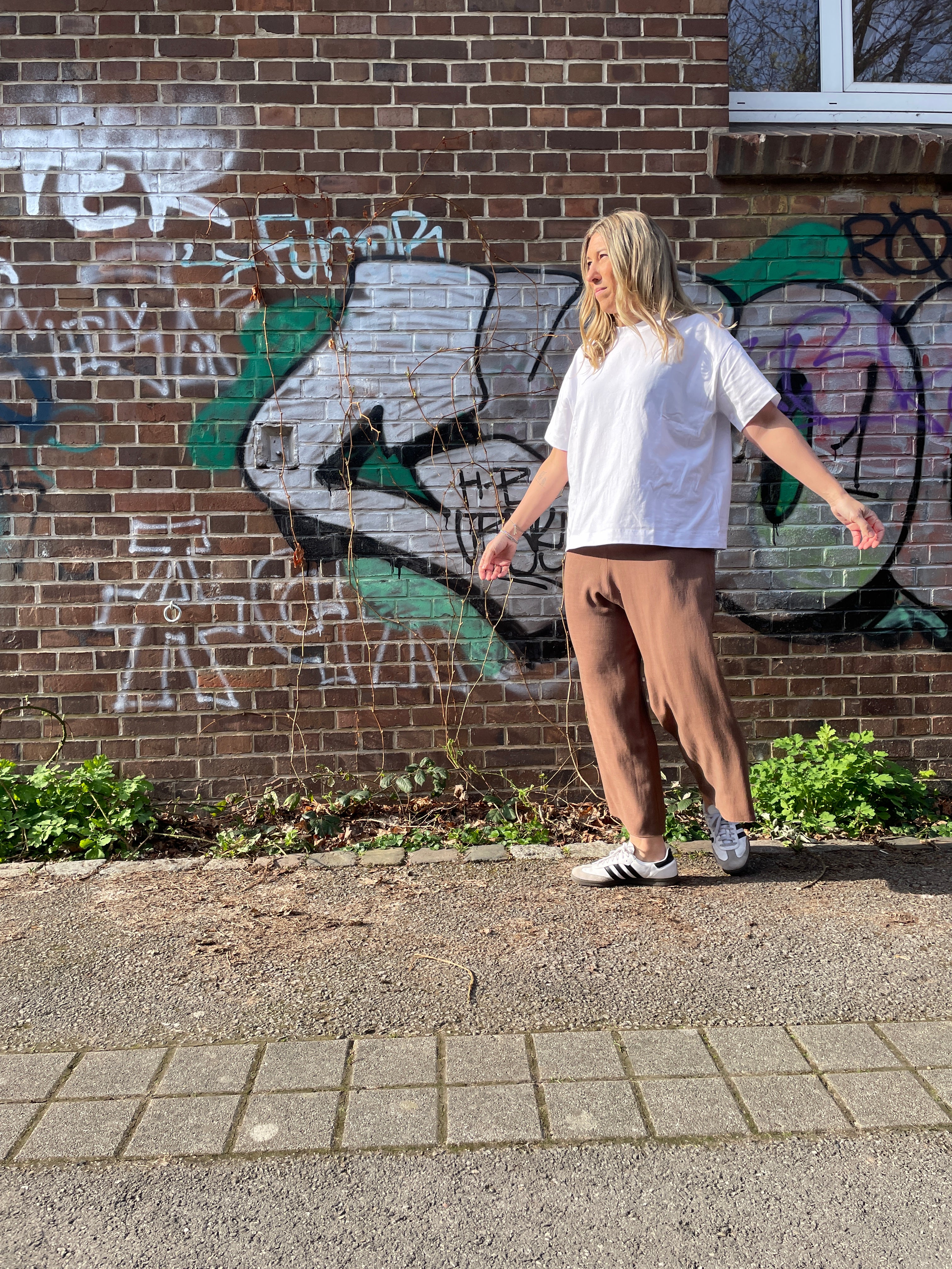 Damen-Hose | Culotte braun