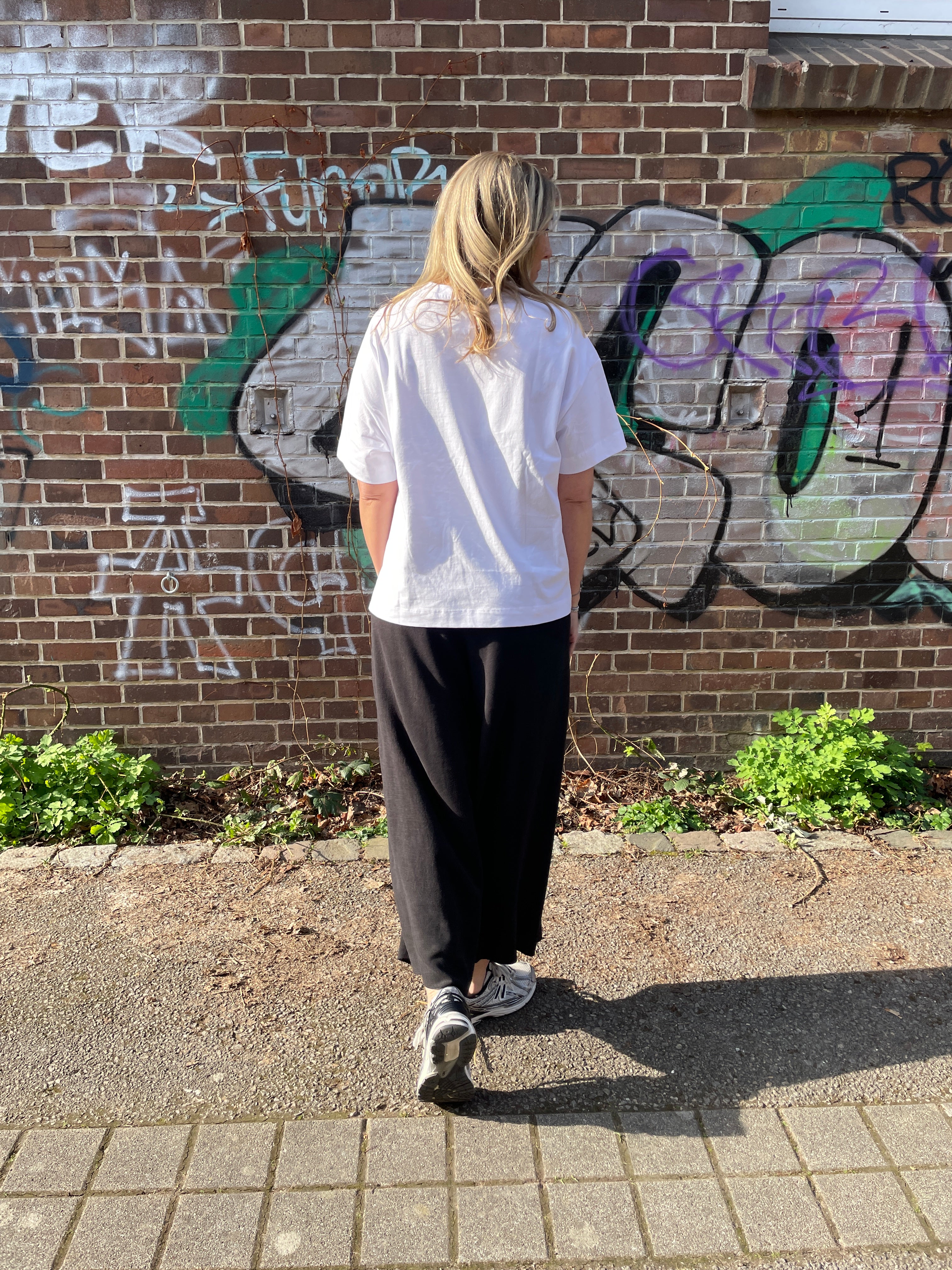 Damen-Hose | Culotte schwarz