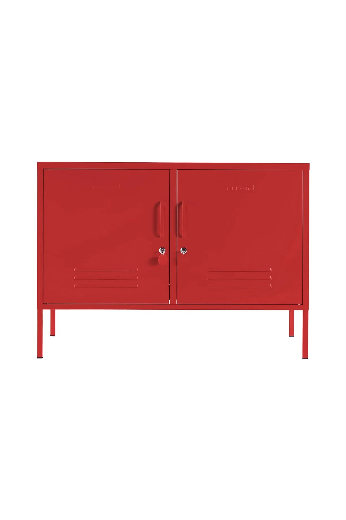 Metallspind | THE LOWDOWN | poppy red