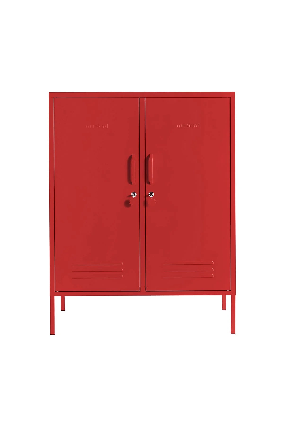 Metallspind | THE MIDI | poppy red