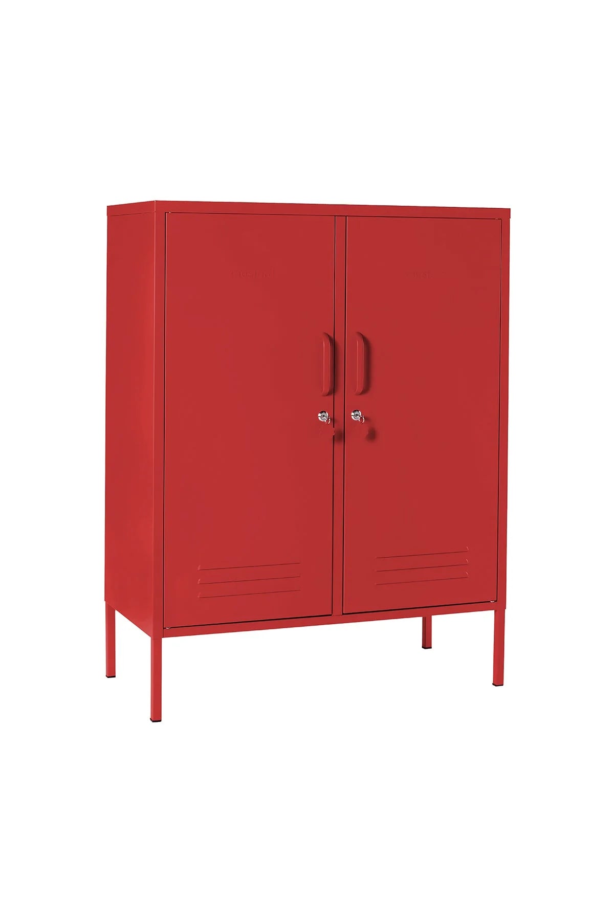 Metallspind | THE MIDI | poppy red