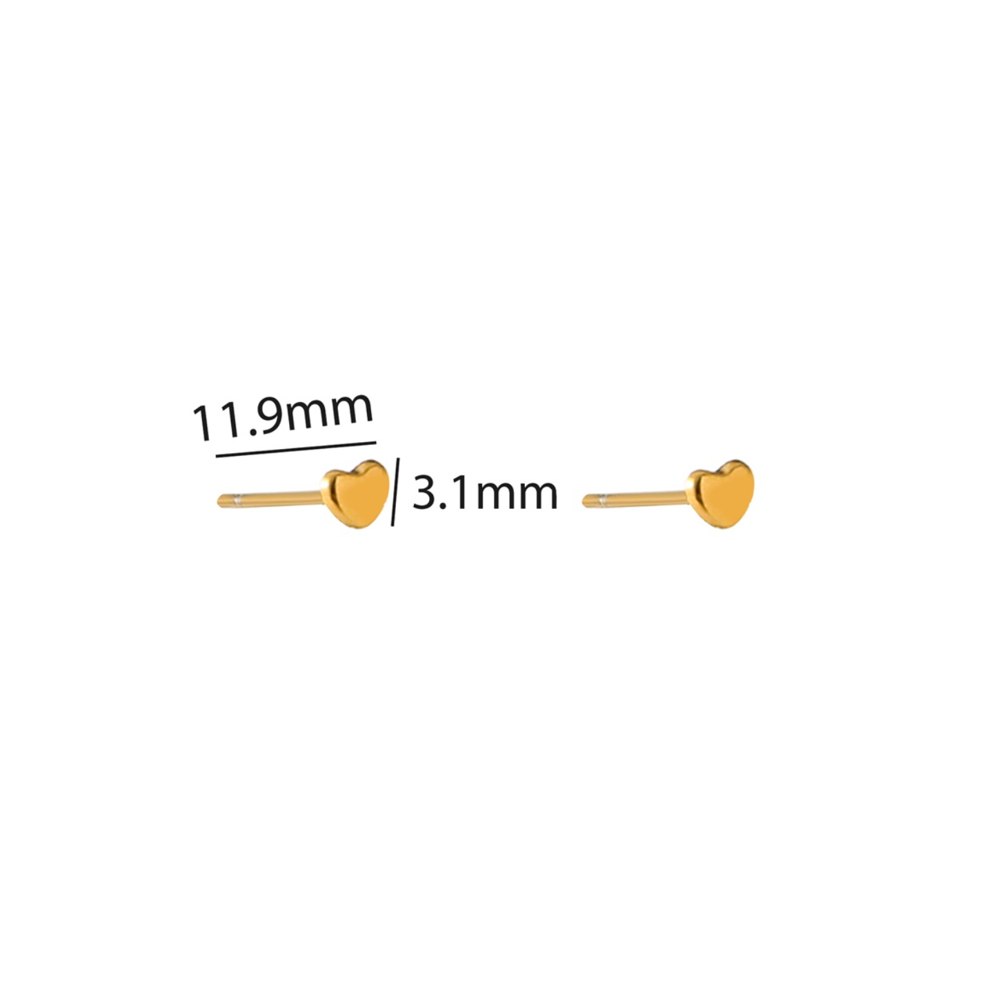 Ohrstecker | Mini Heart