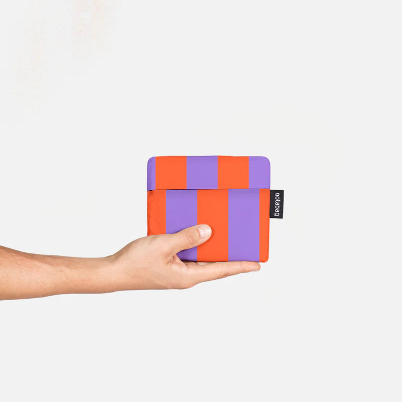 Tasche Notabag | Red/Purple Stripes