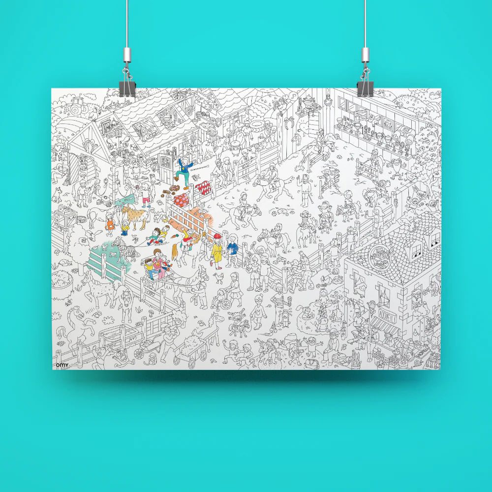 Ausmalposter | Pony Club