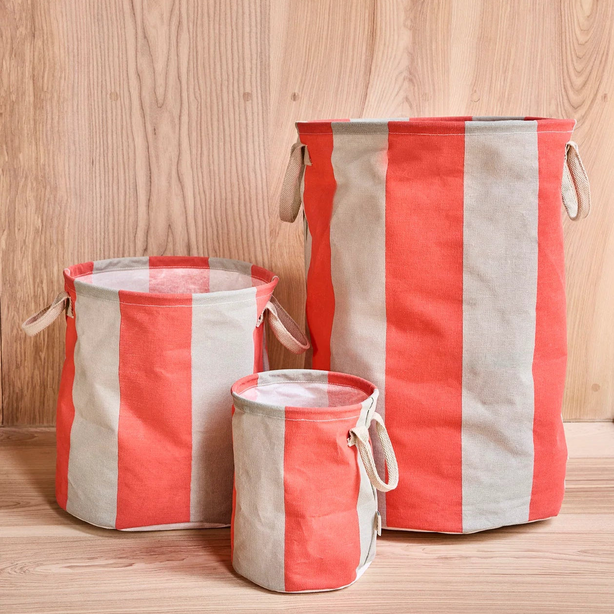 Wäschekorb Kara | Large Cherry Red