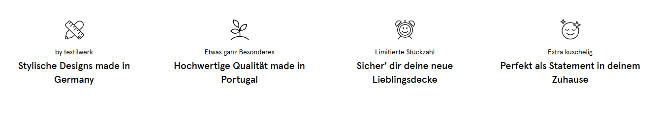 Kuscheldecke | Stay Home