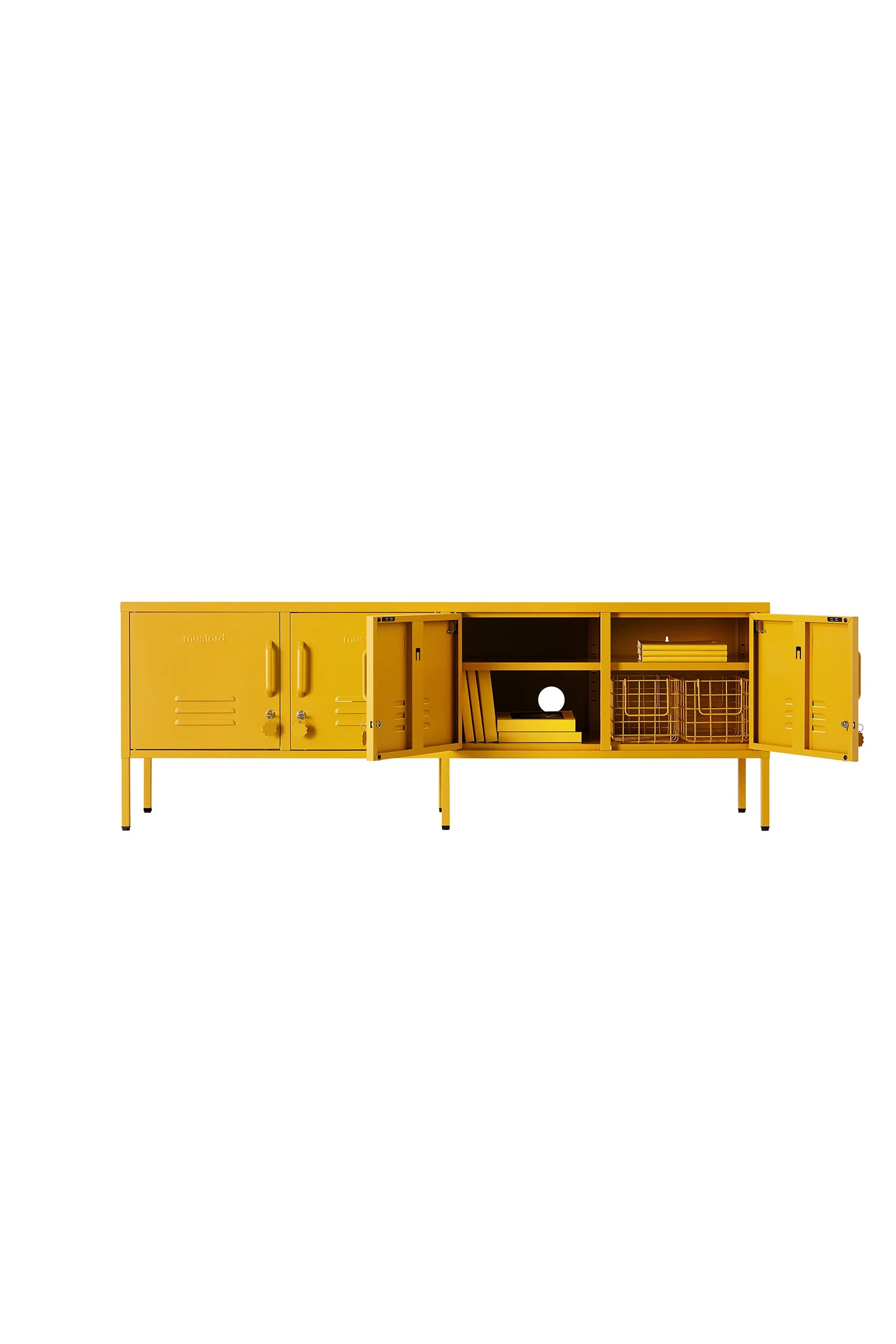 Metallspind | THE STANDARD | mustard