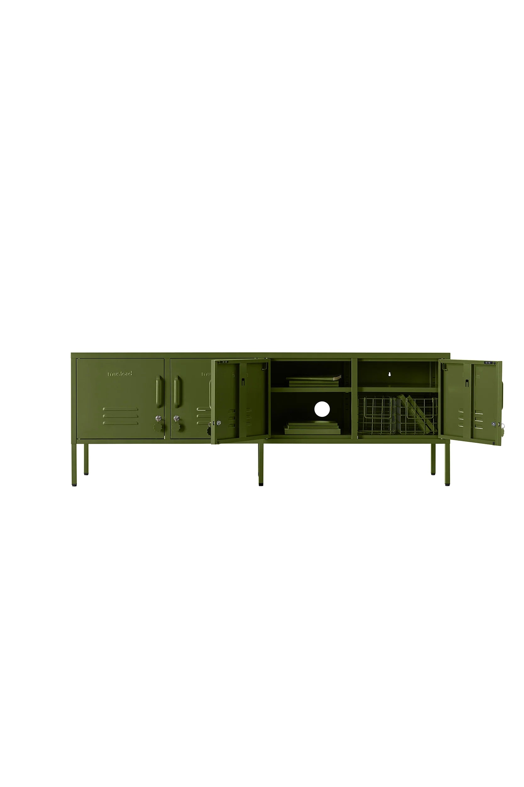 Metallspind | THE STANDARD | olive
