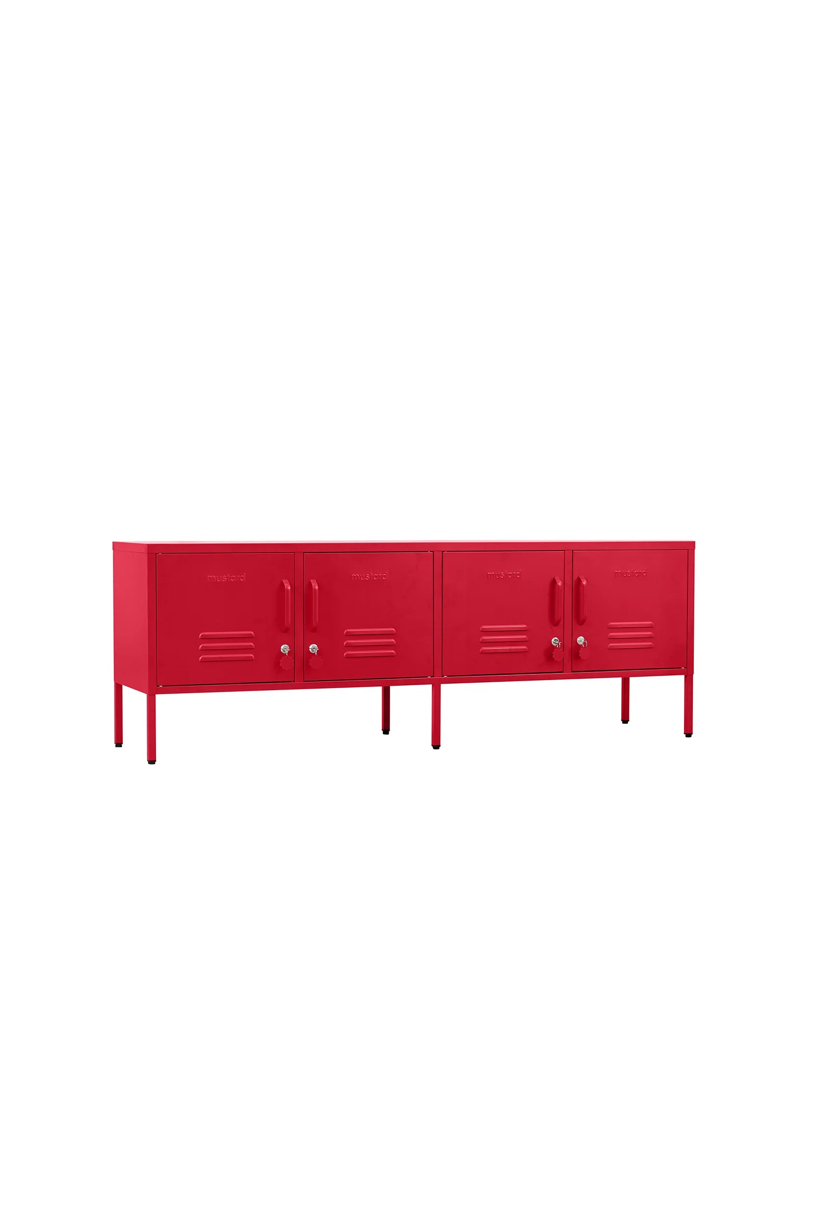 Metallspind | THE STANDARD | poppy red
