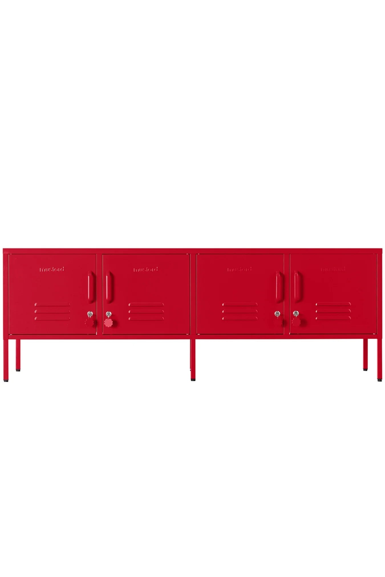 Metallspind | THE STANDARD | poppy red