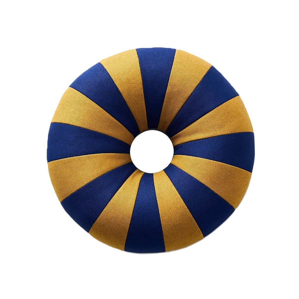 Float Pillow | Dark Blue/Ochre
