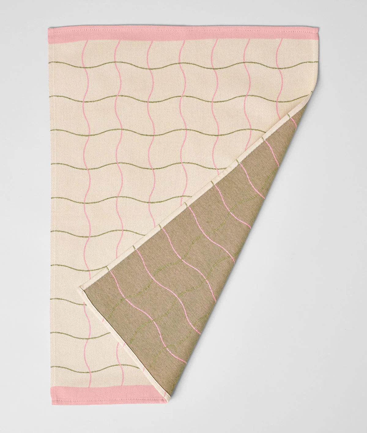 Geschirrtuch Wave Grid | Natural Cotton