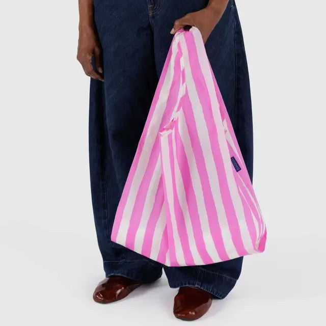 Tasche Standard Baggu | Pink Painted Stripe