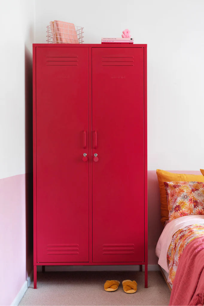 Metallspind | THE TWINNY | poppy red