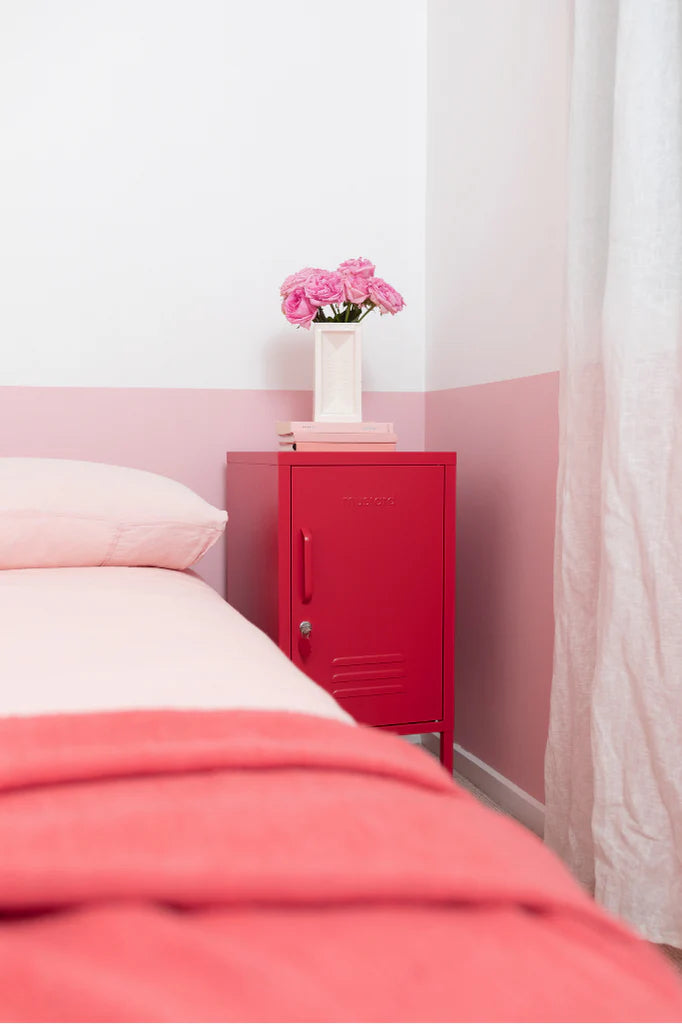 Metallspind | THE SHORTY | poppy red