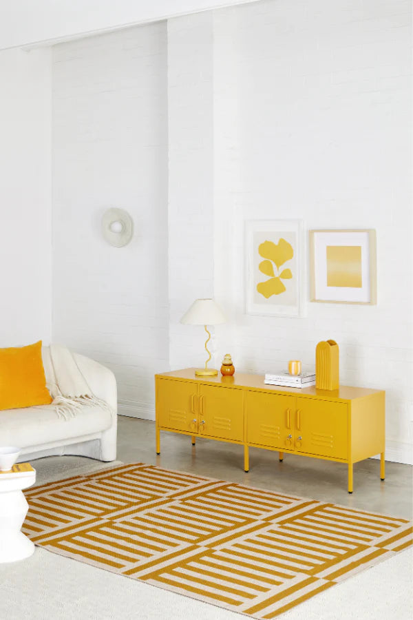 Metallspind | THE STANDARD | mustard