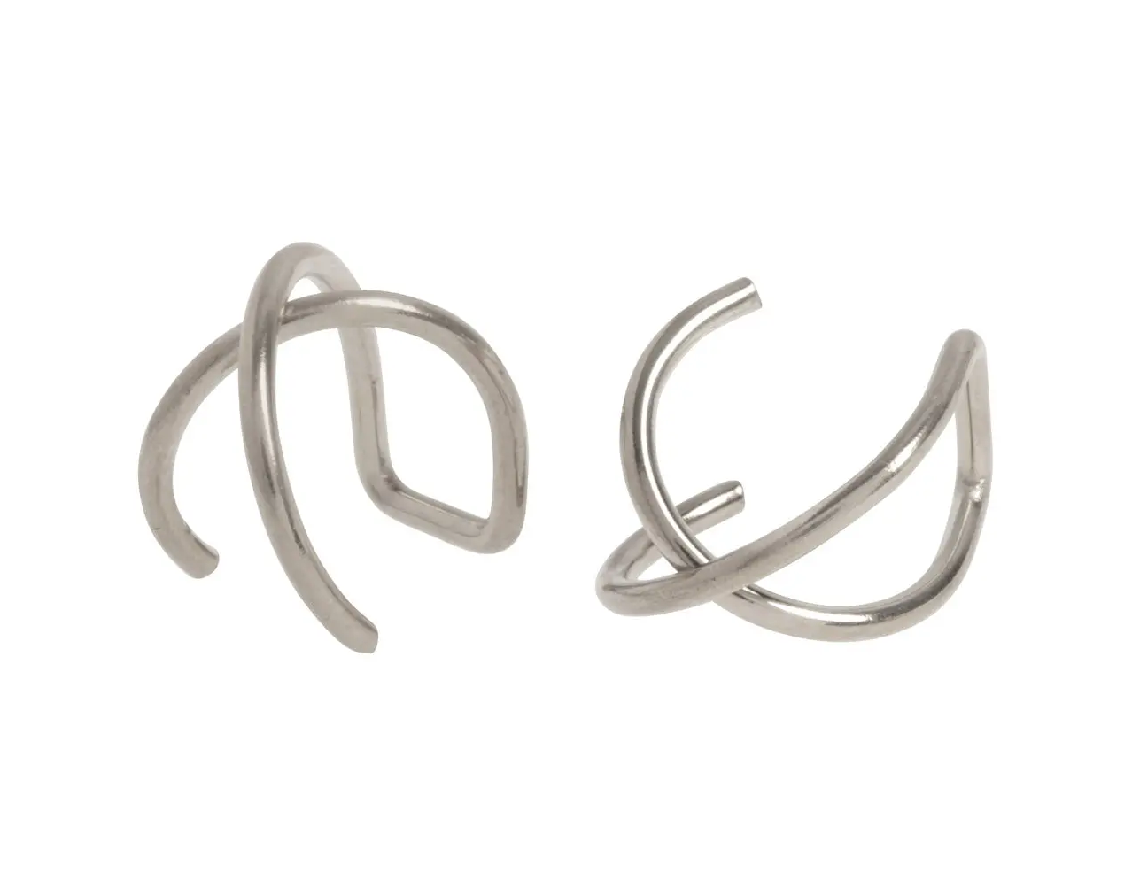 Uli Earcuff Cross Ring