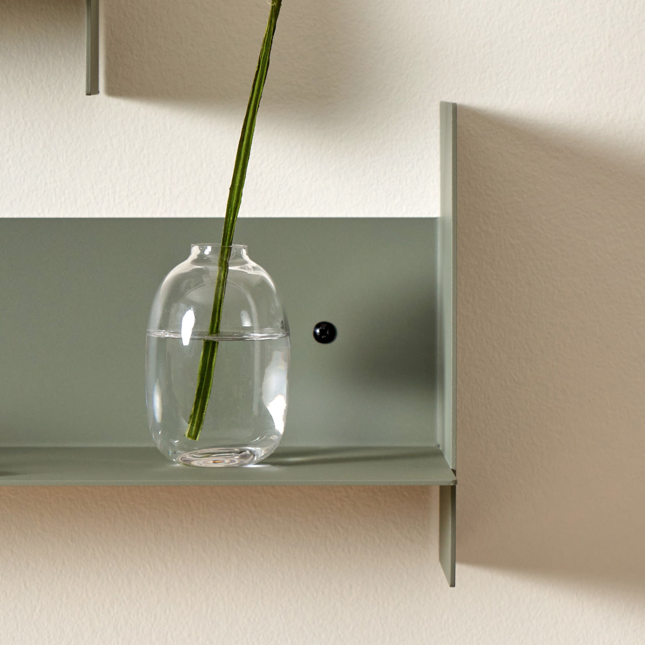 Wandregal Pli von Tiptoe in eucalyptus grey bei Frau Rabe im Concept Store Die Halle
