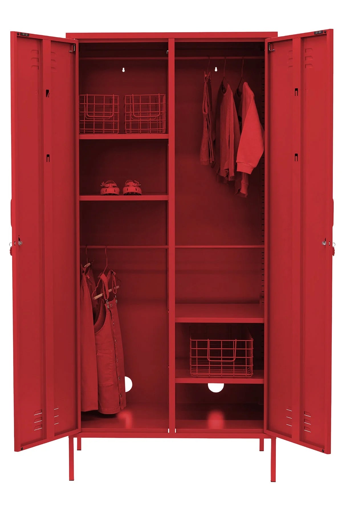 Metallspind | THE TWINNY | poppy red