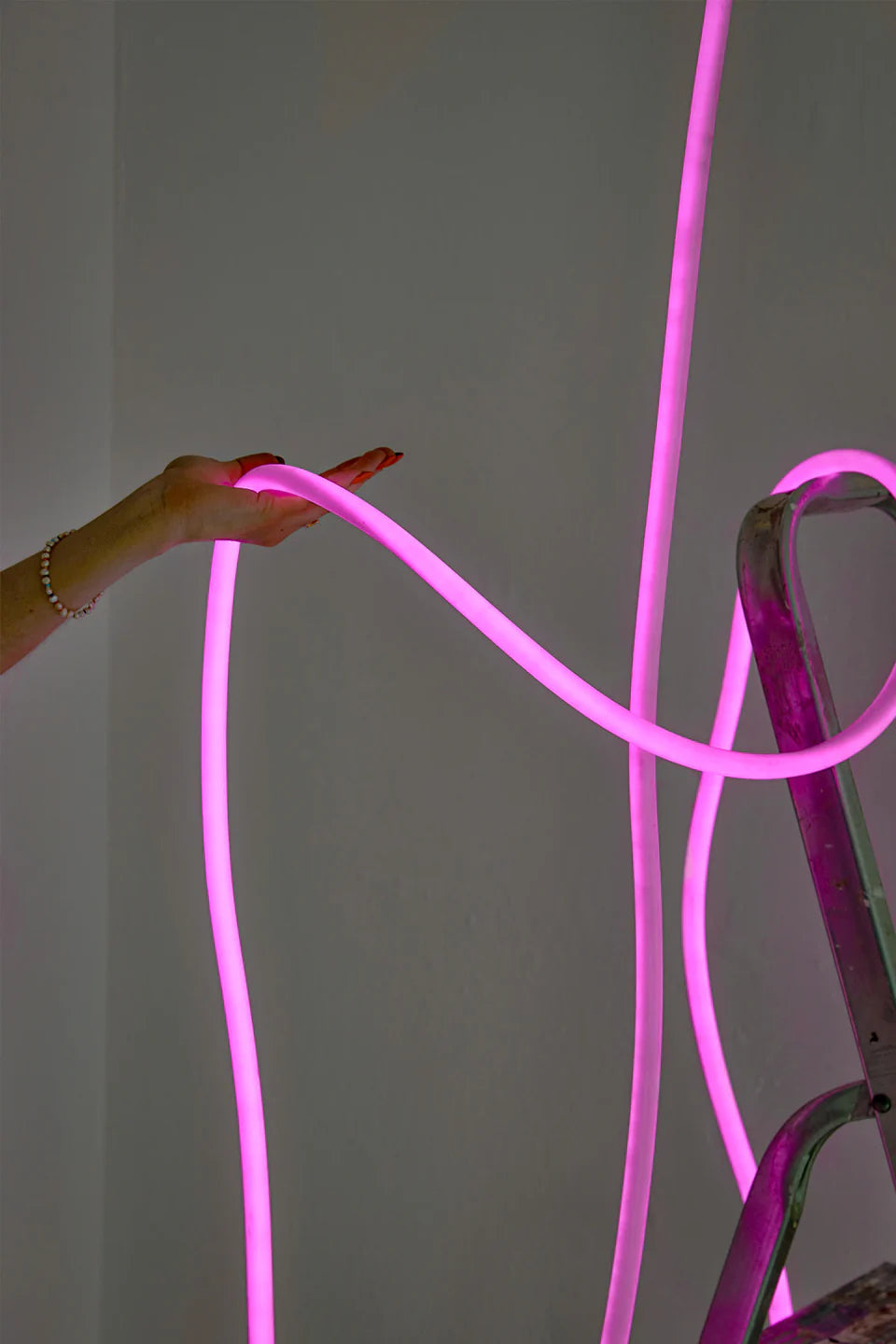 Leuchte | Flex Tube 5m | hellrosa