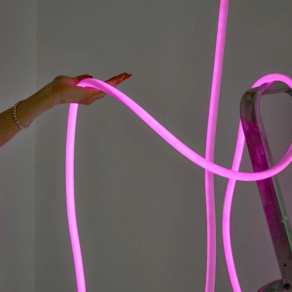 Leuchte Flex Tube | 5m hellrosa
