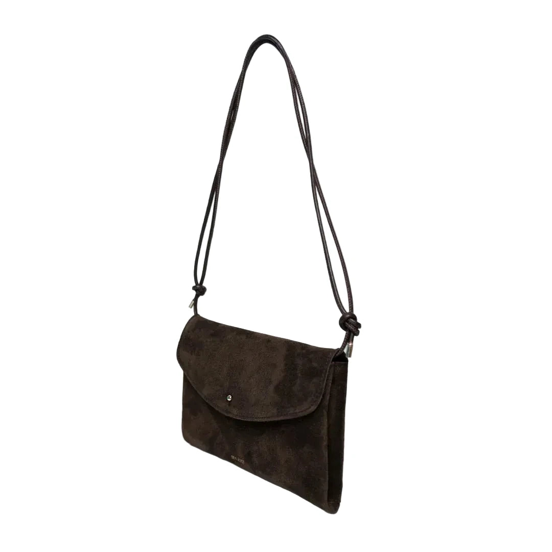 Cute Clutch | Suede Mocha