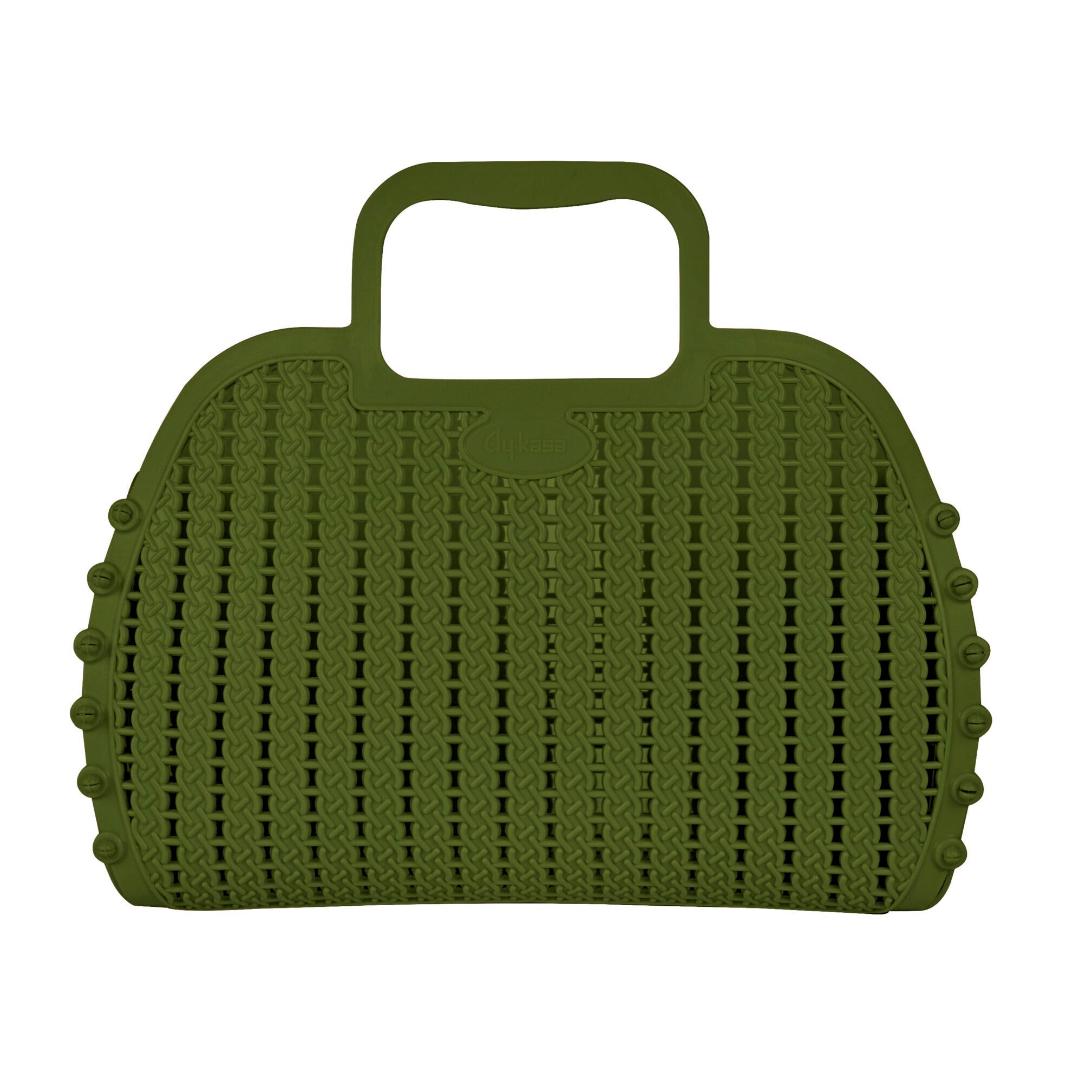 Korbtasche faltbar | Mini Khaki