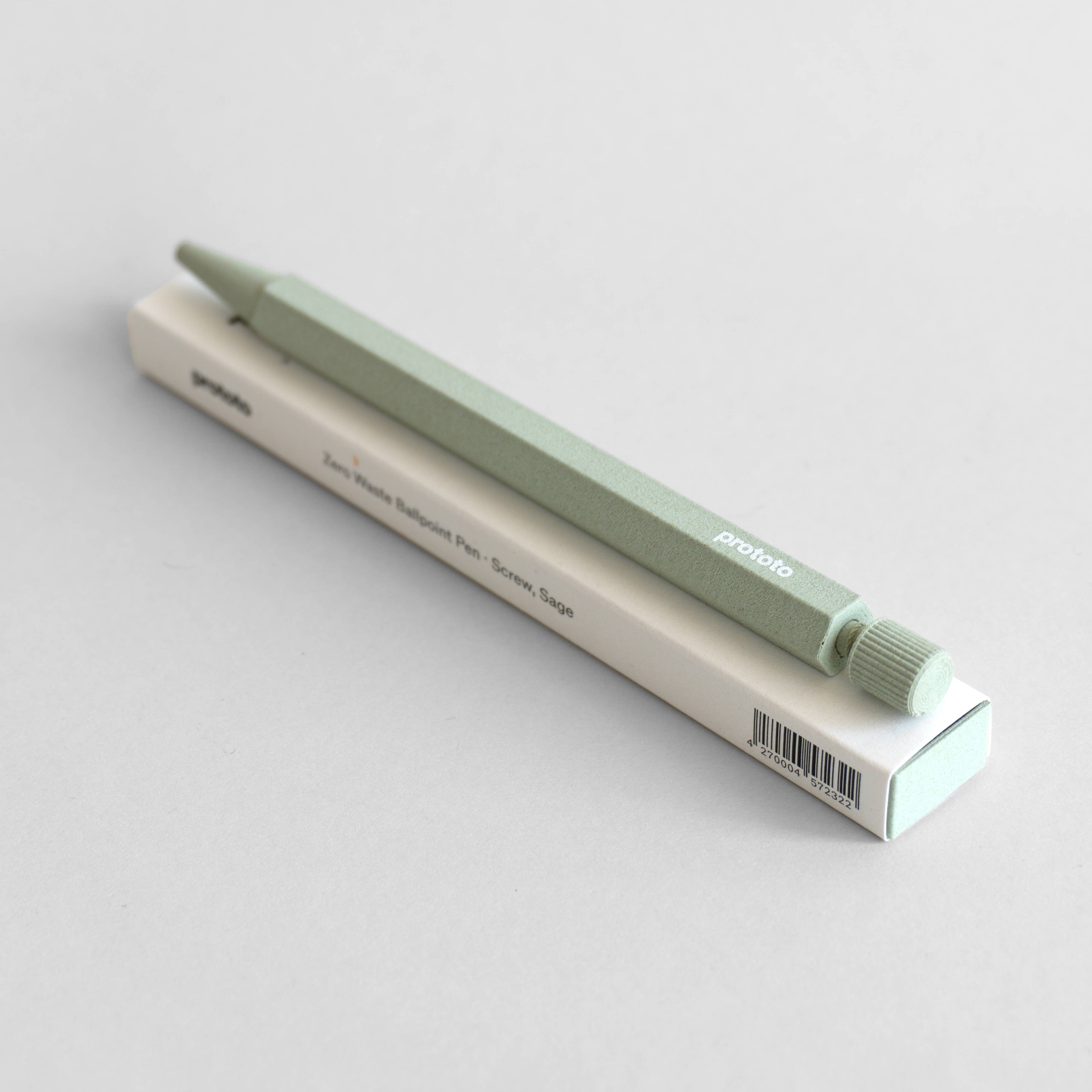 Kugelschreiber Zero Waste | Salbei