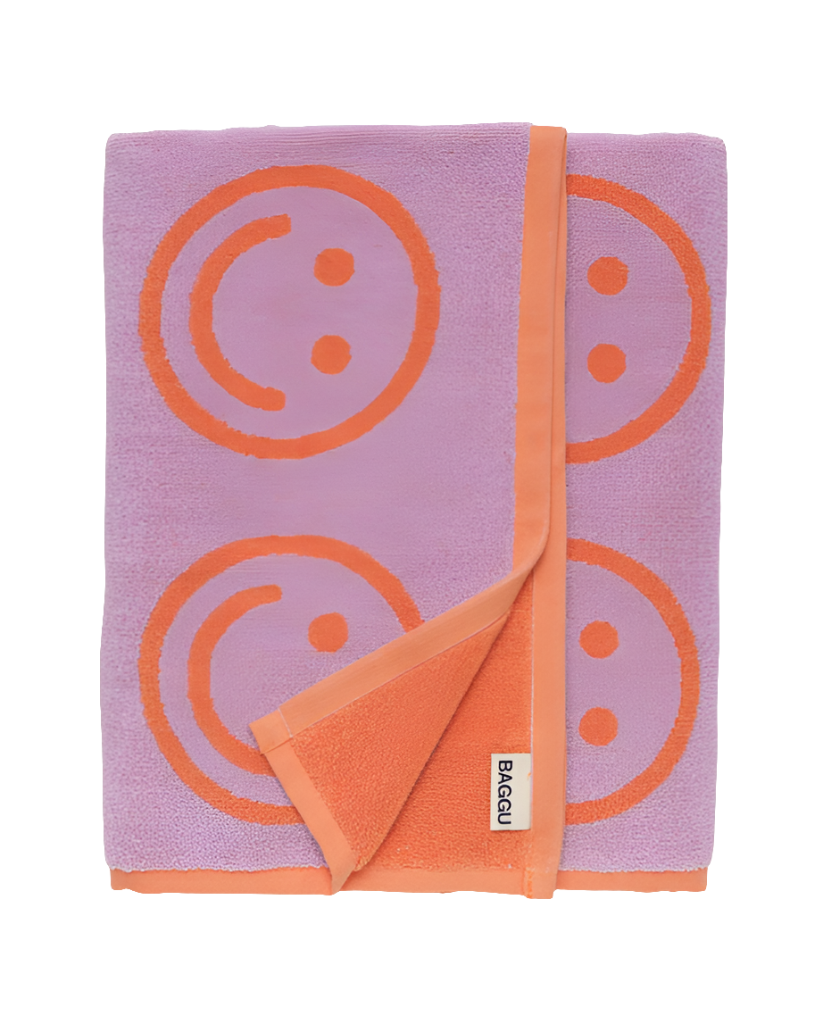 Badetuch Smiley