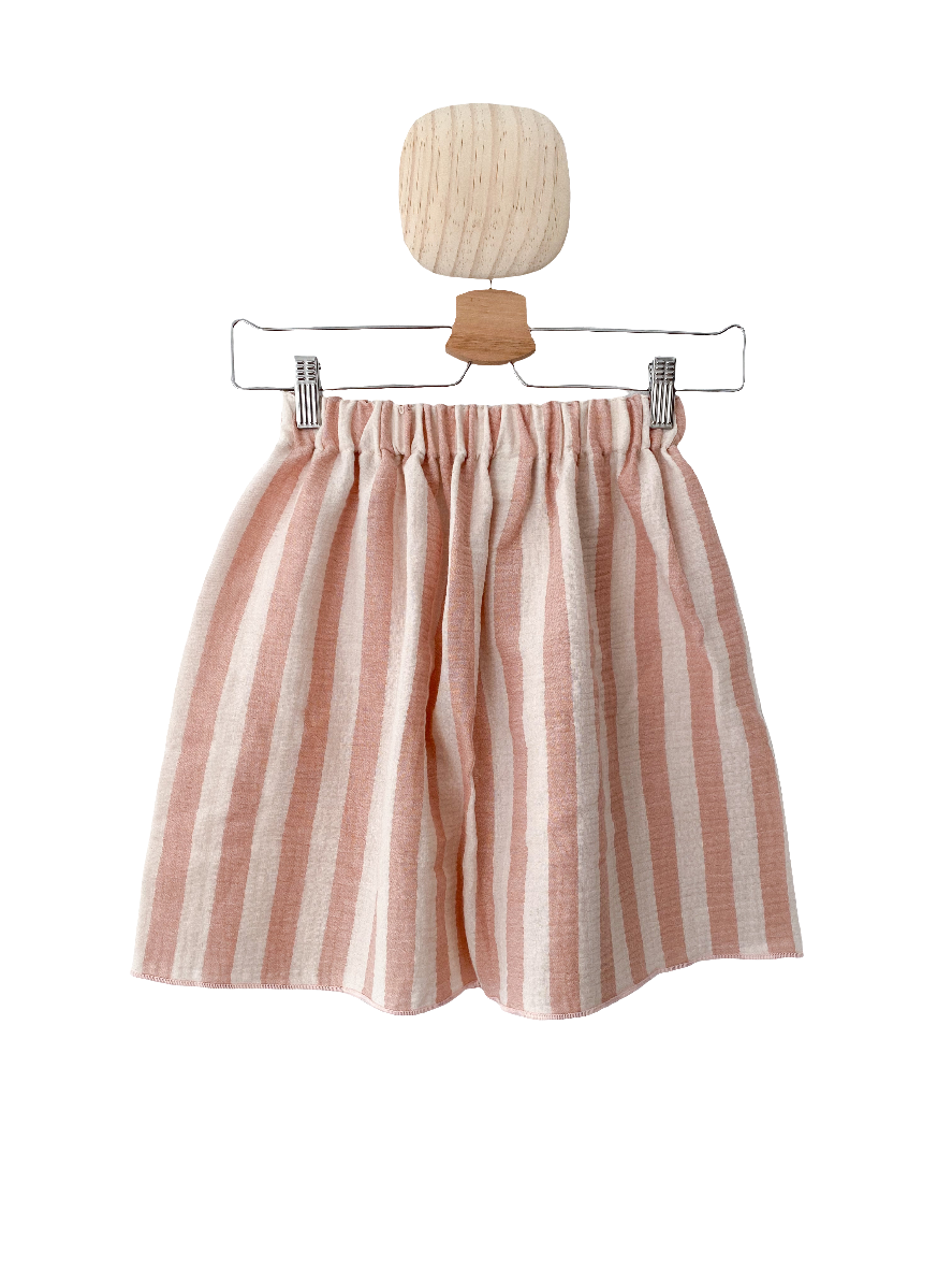 Kids Rock Musselin | Streifen/nude