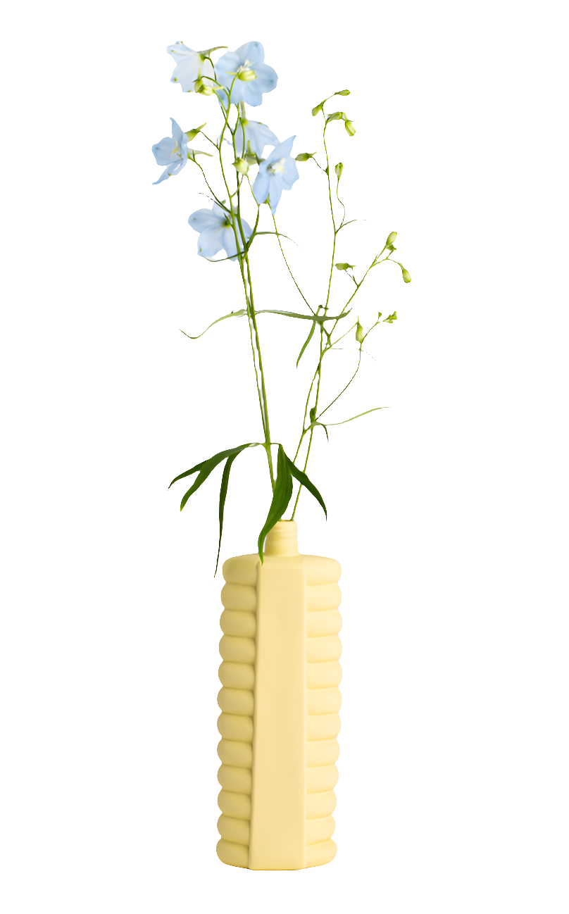 Bottle Vase | #10 Fresh Yellow
