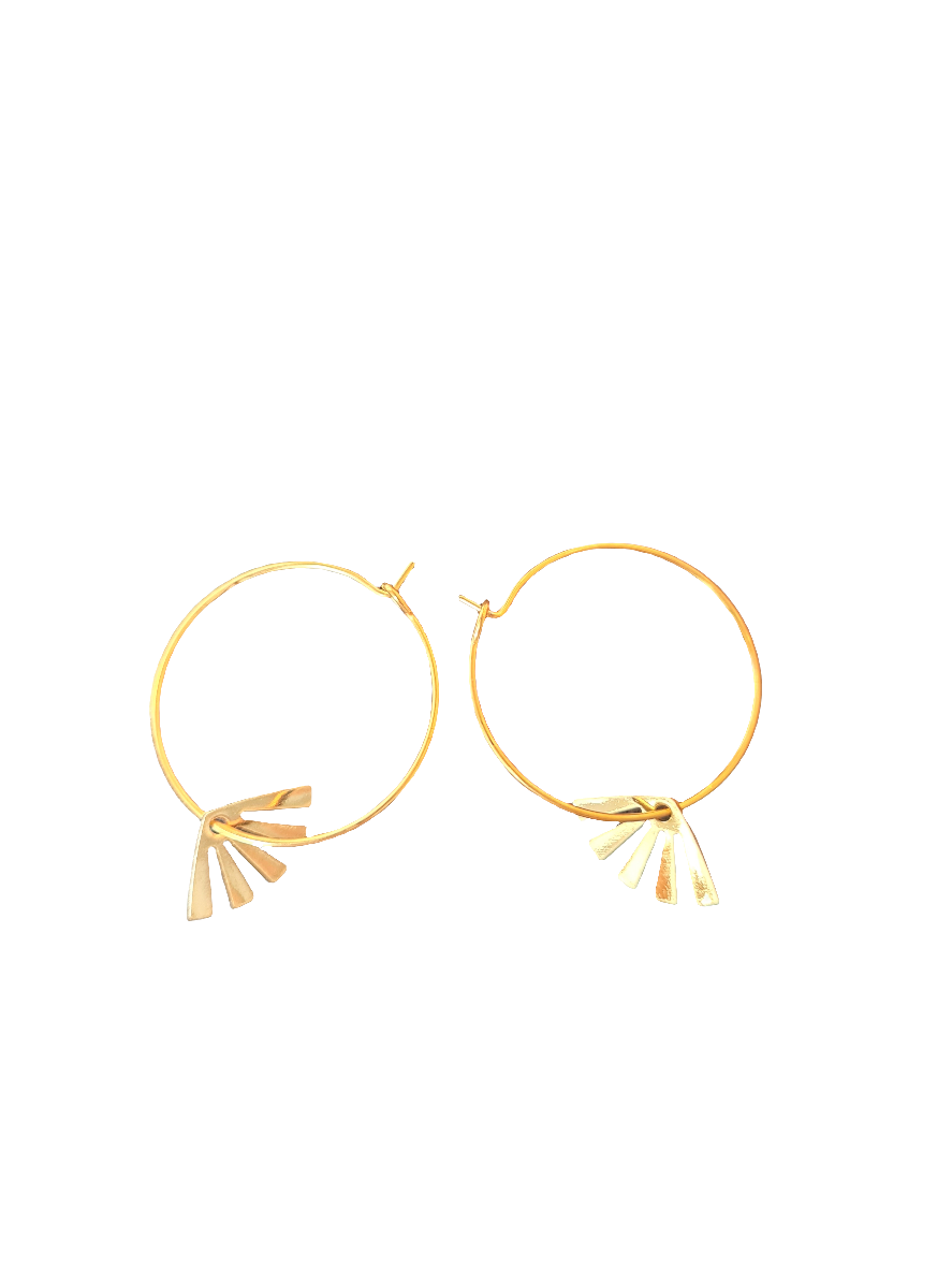 Ohrringe Circle | Sunbeam