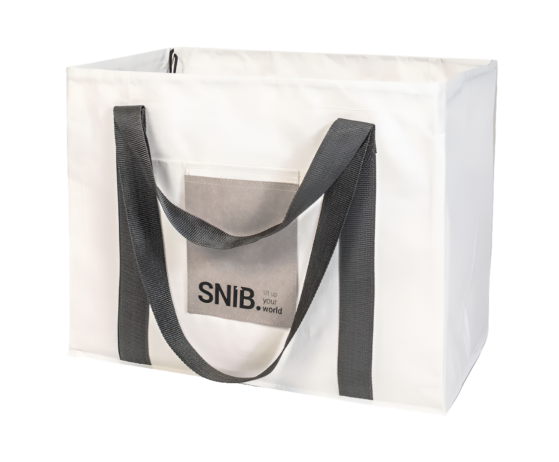 SNIB Bag simply white