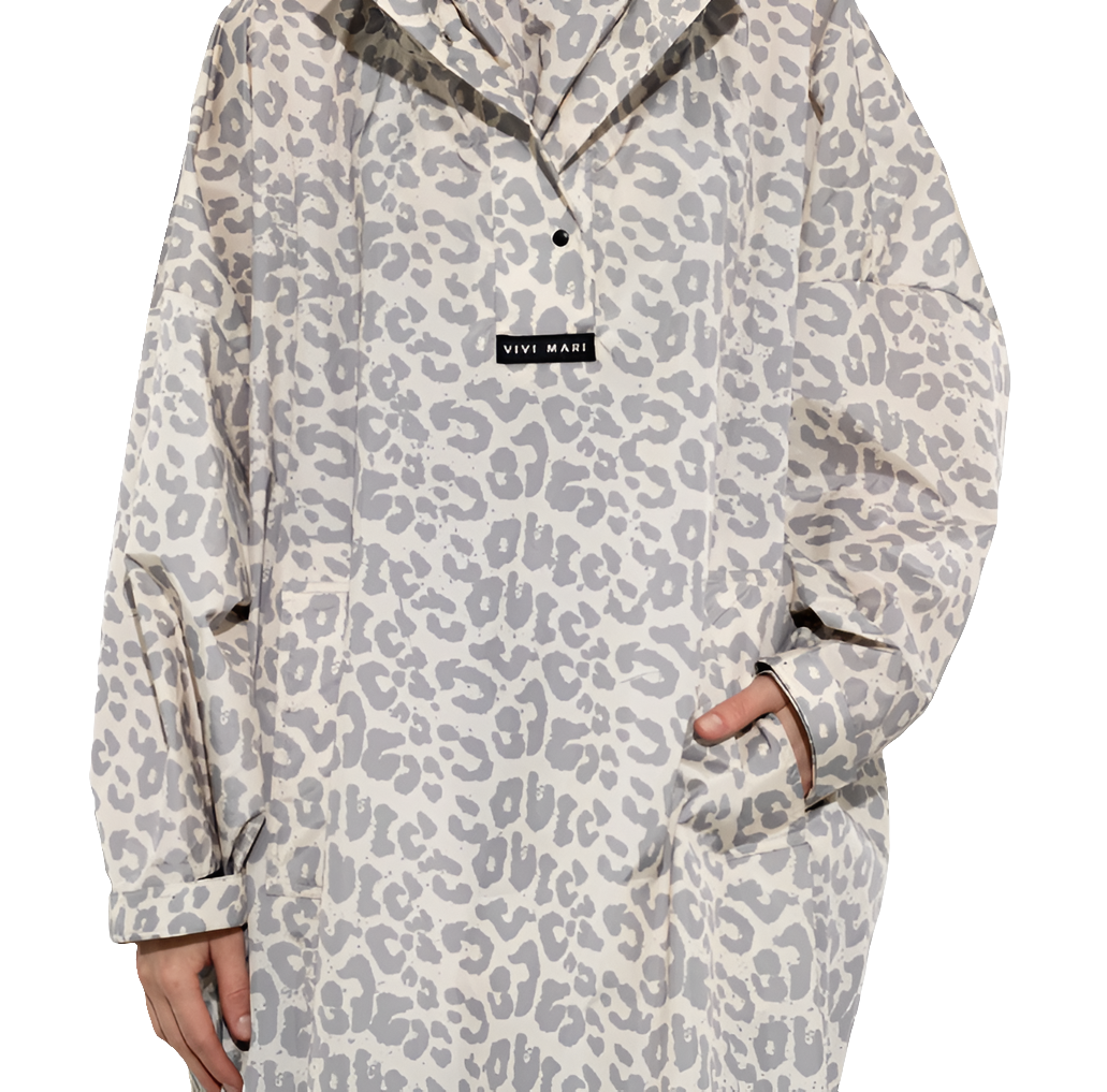 Regenponcho | Leo | grey/sand