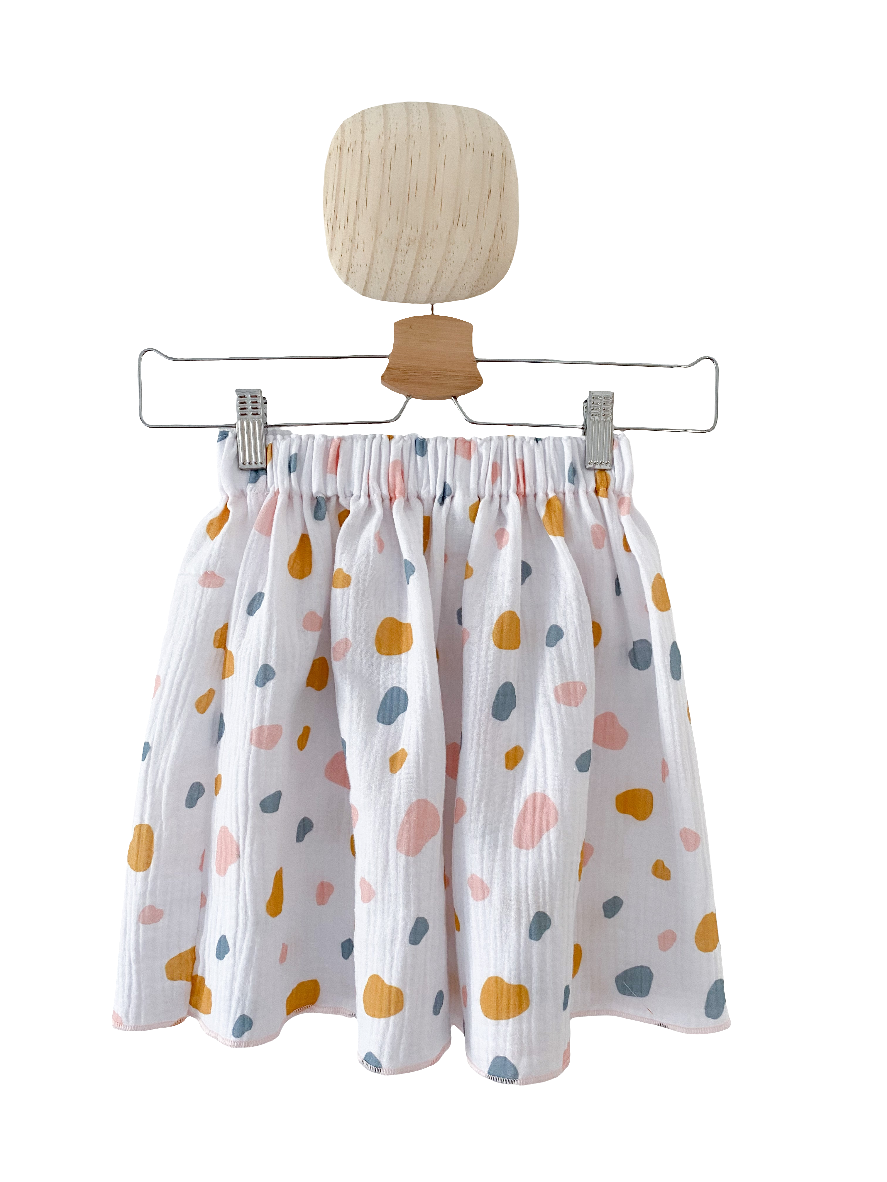 Kids Rock Musselin | Terrazzo