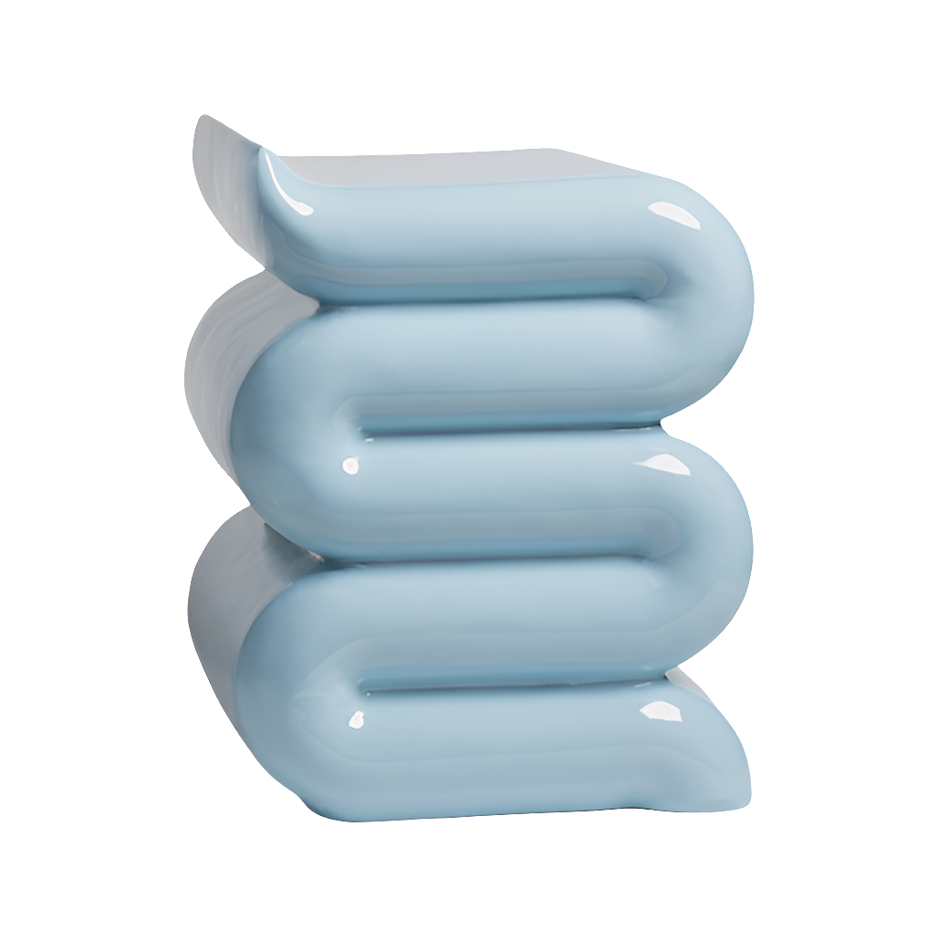 Beistelltisch | Pillar whip blue