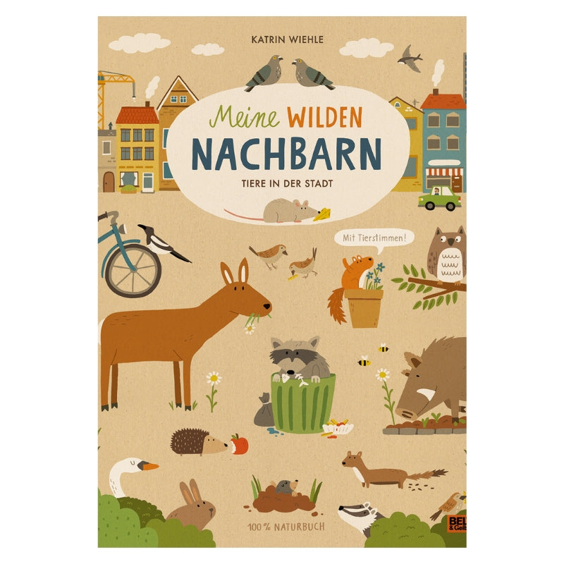 Wimmelbuch | Meine wilden Nachbarn – Tiere in der Stadt