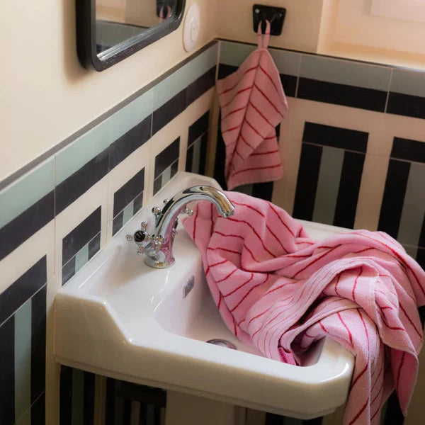 Badetuch Naram | Baby Pink & Ski Patrol