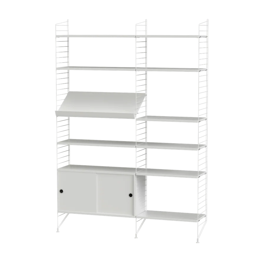 String Furniture | Regal Wohnzimmer H