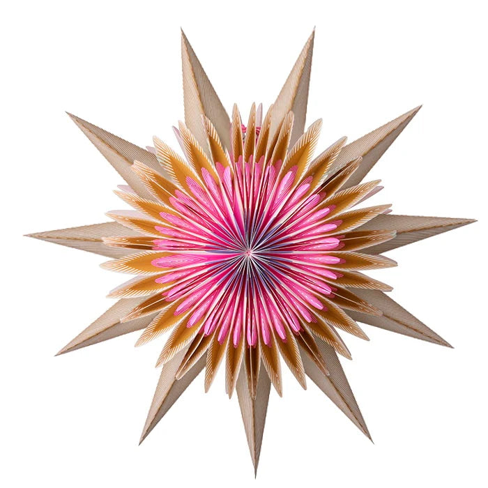 Papierstern Equinox | Pink 70 cm