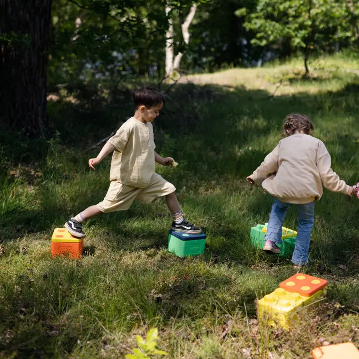 Bausteine Monokrom | 6 Teile Grün